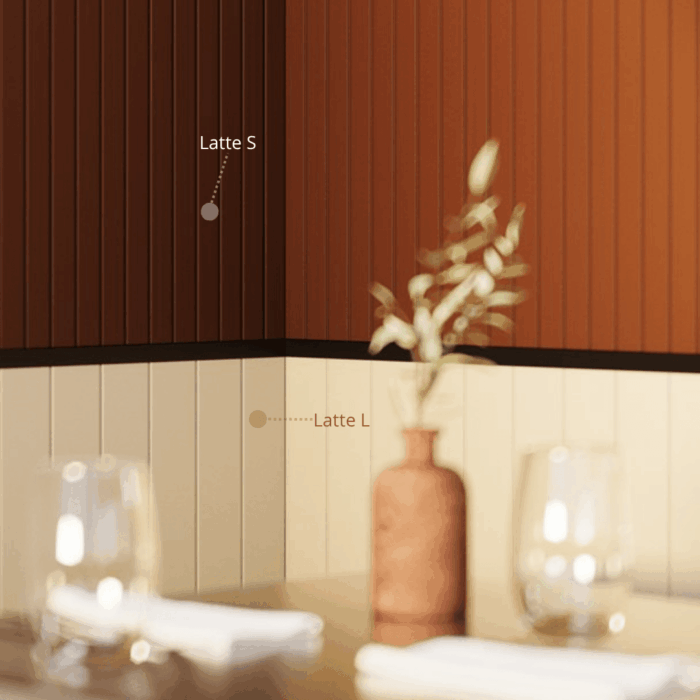 NMC latte pannello decorativo murale