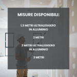 manico telescopico varie misure