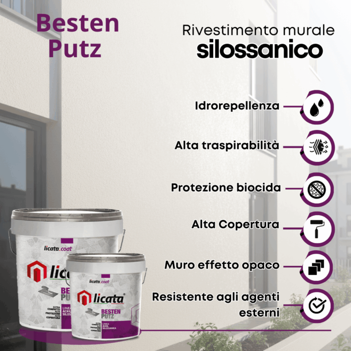 besten putz rivestimento silossanico decorativo