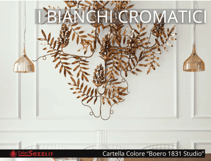 Bianchi Cromatici Boero 1831 Colori Sezzi