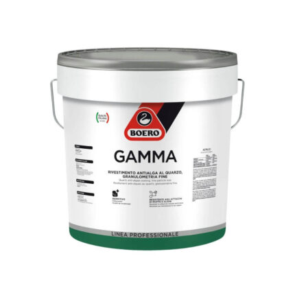 Boero Gamma 12L - Pittura Antialga al Quarzo per Esterni
