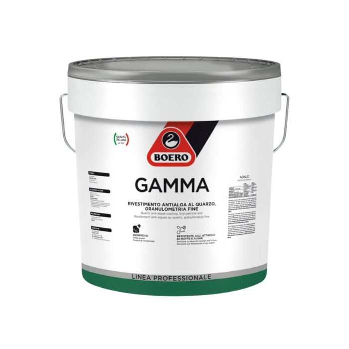 Boero Gamma 12L - Pittura Antialga al Quarzo per Esterni - immagine 1