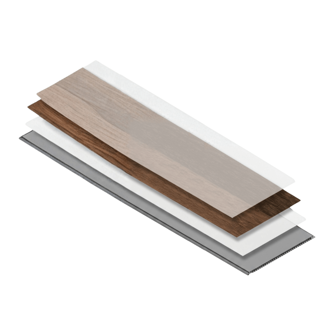 Struttura pannello pvc per pareti