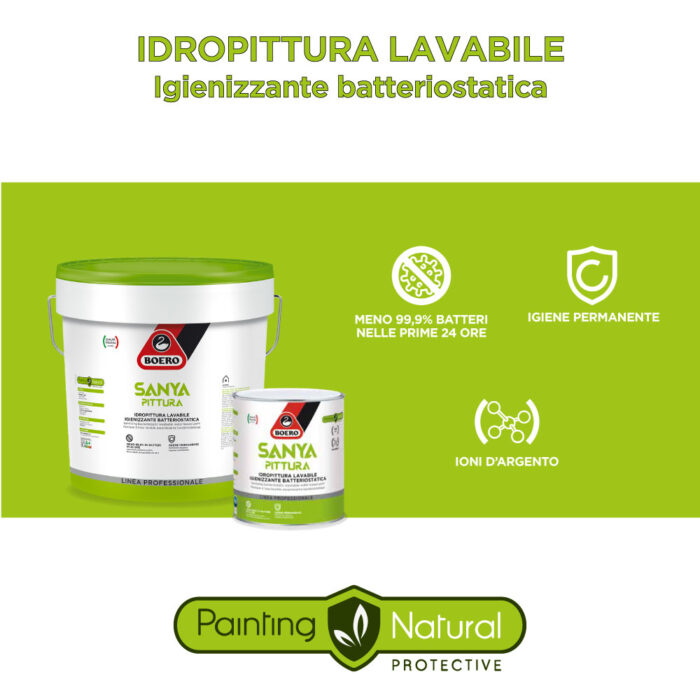 Boero Sanya Pittura Antibatterica