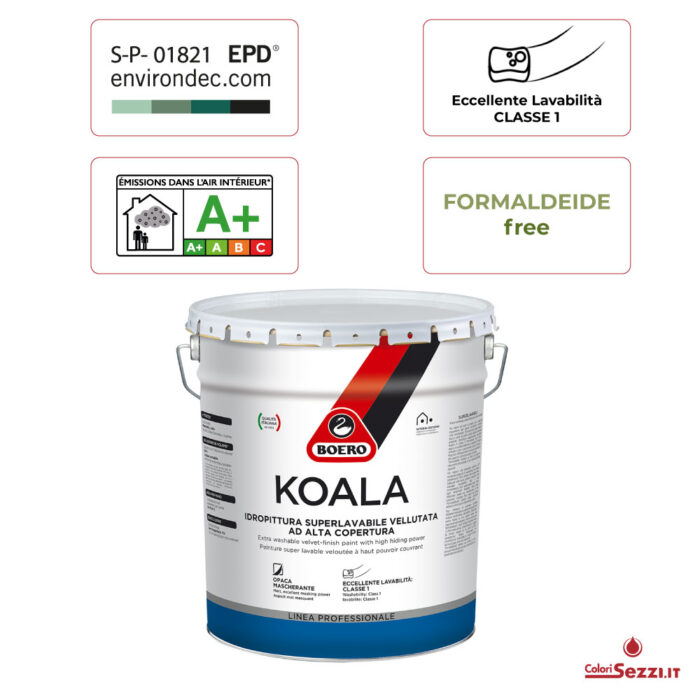 Koala Certificazioni Boero Linea professionale