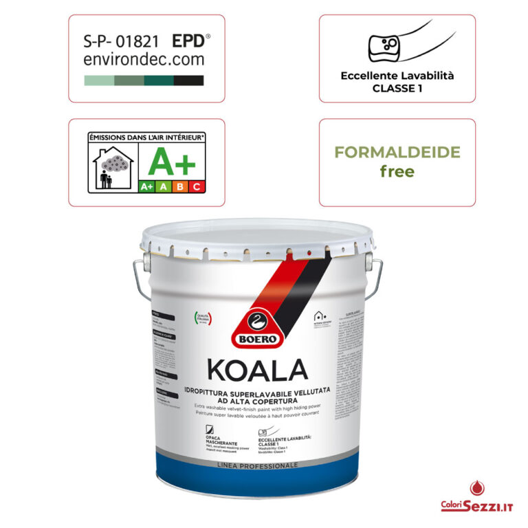 Koala Certificazioni Boero Linea professionale