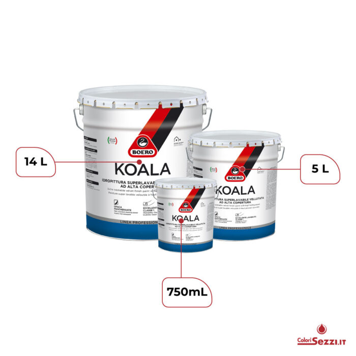 Koala Formati Boero Linea professionale