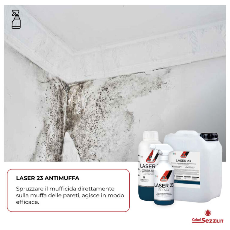 Laser 23 Mufficida Detergente contro muffa