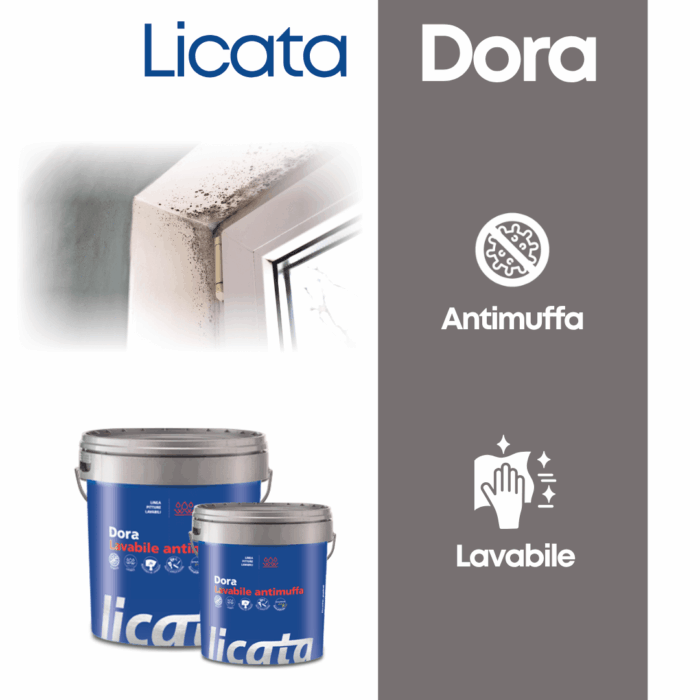 Licata Dora Pittura Antimuffa Lavabile