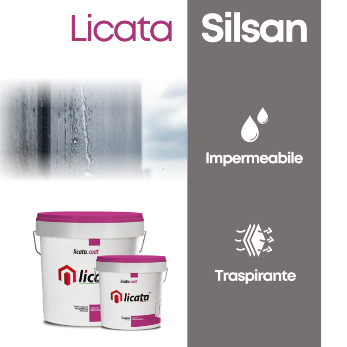 Licata Silsan 12L - Pittura Impermeabile per Esterni - immagine 4