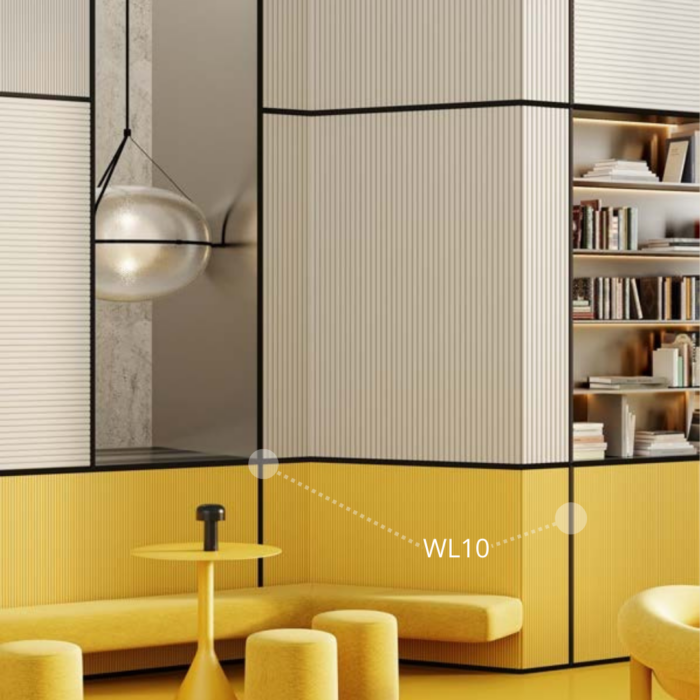 Wallstyl WL10 profilo murale nmc