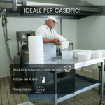 Pannello pvc rivestimento murale per caseifici