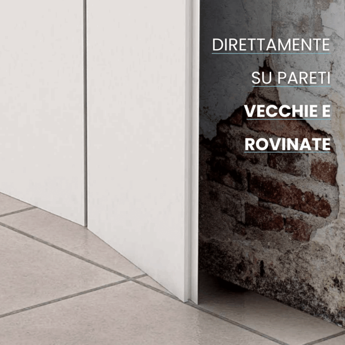 Pannello Pvc ristrutturazione muri