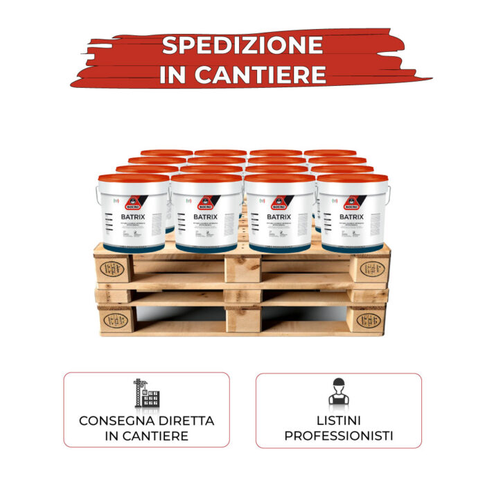 Pittura Boero Batrix spedizione in cantiere