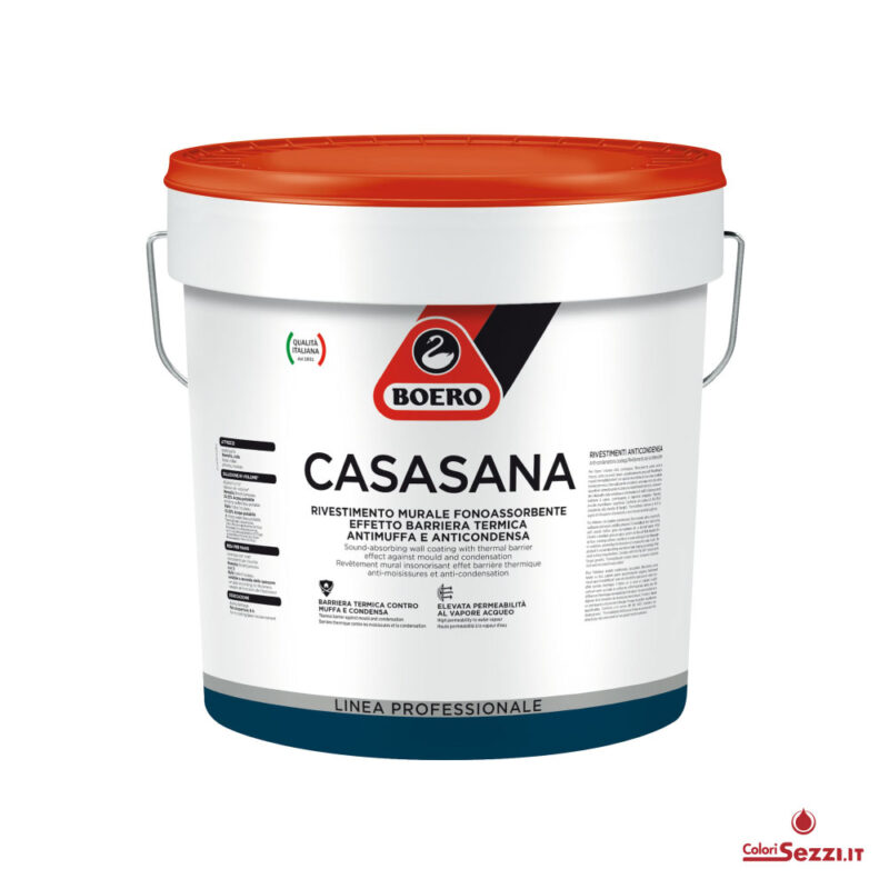 Pittura Casasana Boero anticondensa antimuffa fonoassorbente