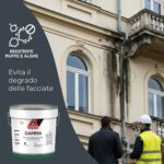 Pittura Degrado facciate Antialga Boero Gamma