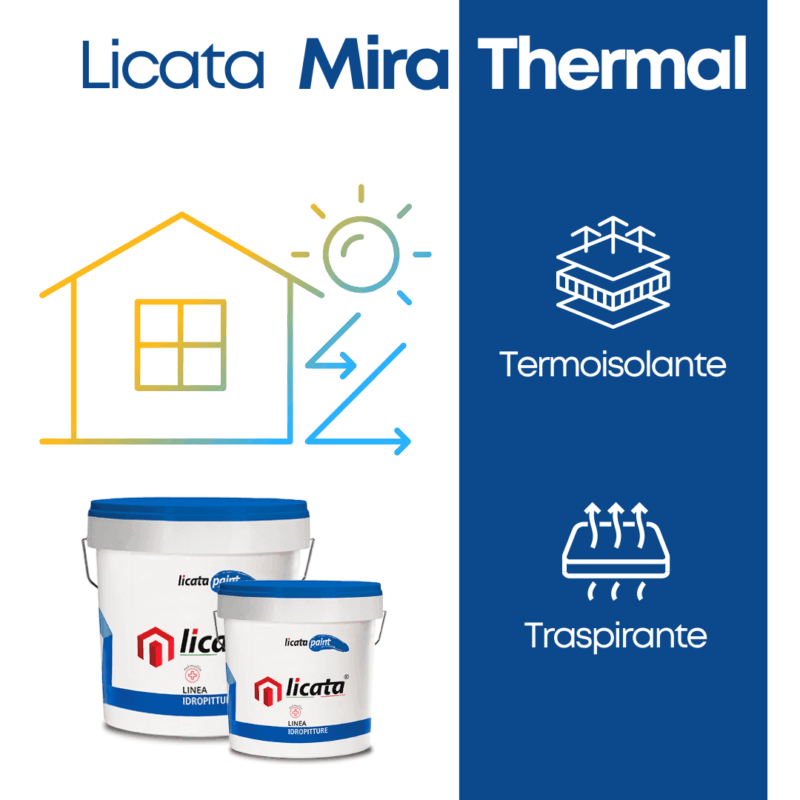 Pittura per interni Cappotto Termico Licata Mira Thermal