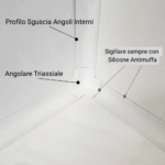 Sguscia Idonea HACCP | Sistema igienico completo con Angolari - immagine 4