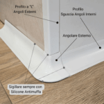 Sguscia Idonea HACCP | Sistema igienico completo con Angolari - immagine 3