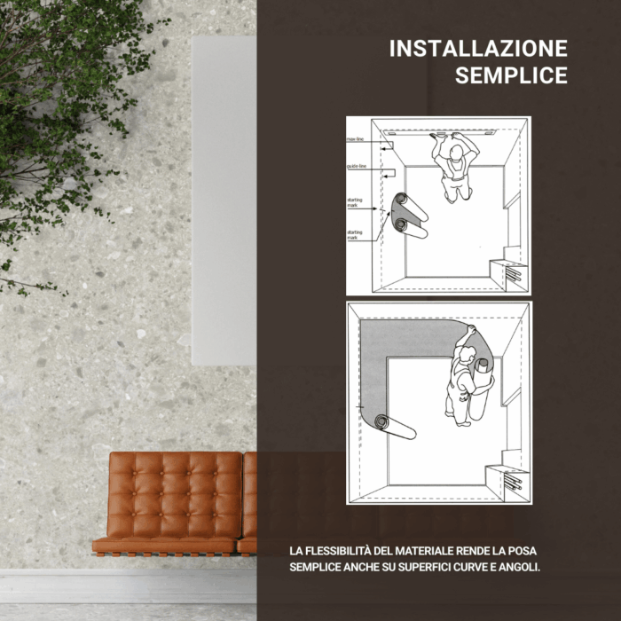 Rivestimento Murale Antiurto Tarkett ProtectWALL 1,5mm | Lavabile e Igienico - immagine 4