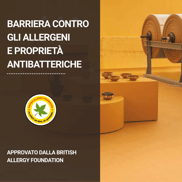 LinoWall xf² 2mm Rivestimento Murale in Linoleum Naturale - immagine 3