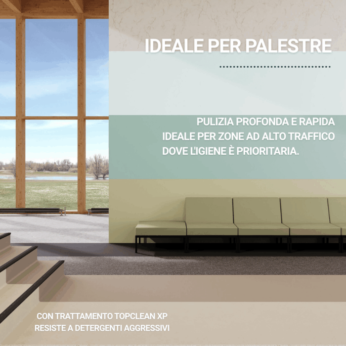Rivestimento Murale Antiurto Tarkett ProtectWALL 1,5mm | Lavabile e Igienico - immagine 3