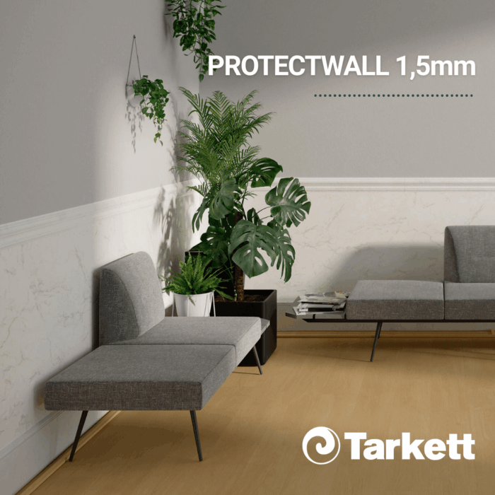 Rivestimento Murale Antiurto Tarkett ProtectWALL 1,5mm | Lavabile e Igienico - immagine 1