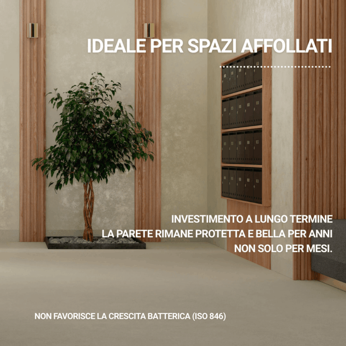 Rivestimento Murale Antiurto Tarkett ProtectWALL 1,5mm | Lavabile e Igienico - immagine 5