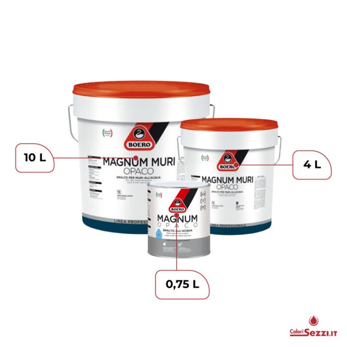 Vernice HACCP Boero Magnum Muri litraggio